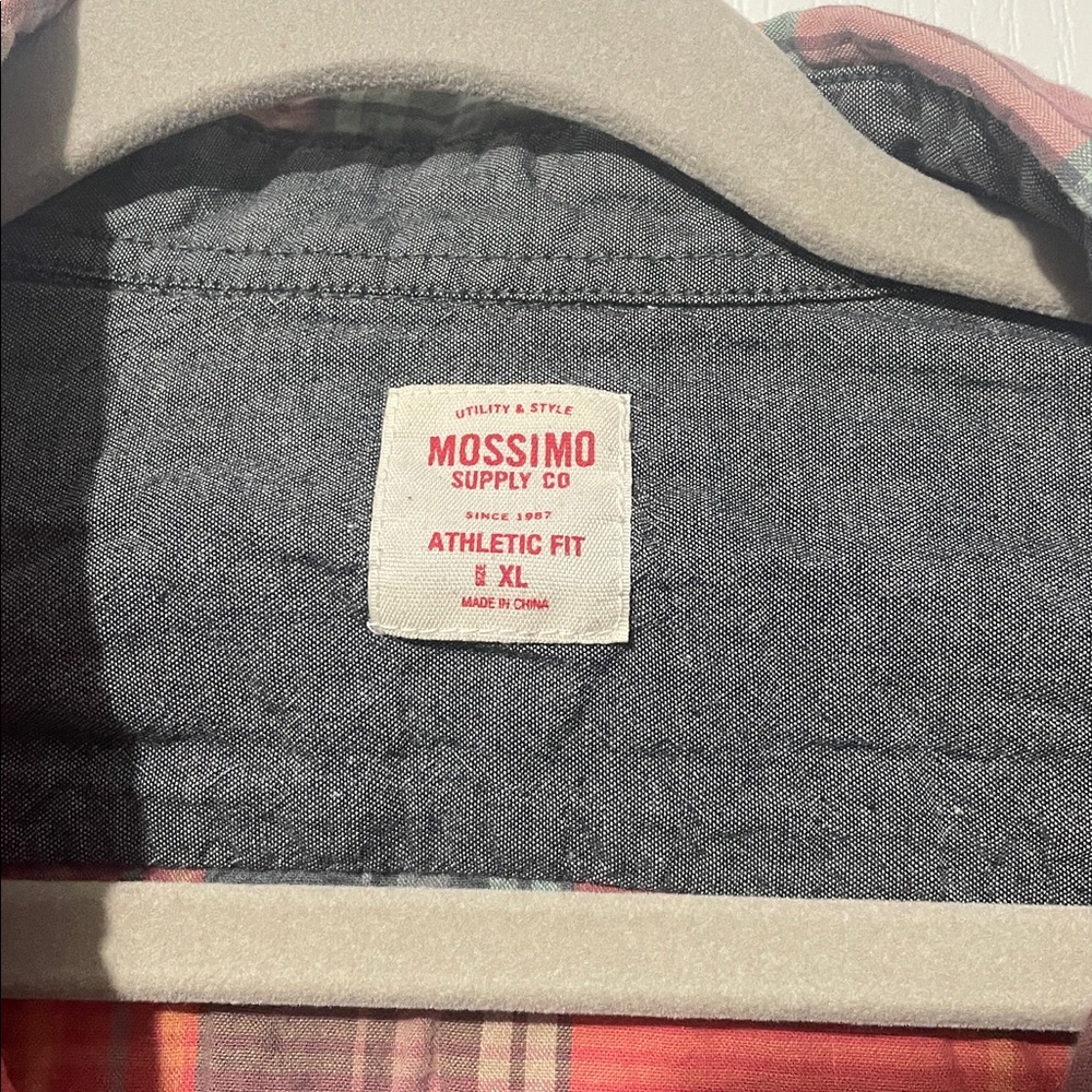 Mossimo Supply Co Plaid Button-Up Shirt - Picture 2 of 3